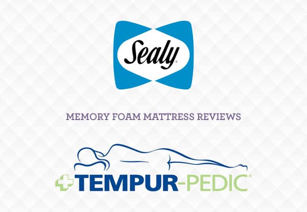 Sealy Memory Foam vs Tempurpedic Memory Foam Reviews